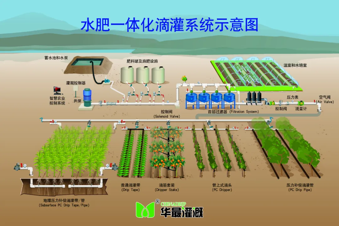 現(xiàn)代農(nóng)業(yè) “最聰明的灌水” ：現(xiàn)代灌溉與水肥一體化